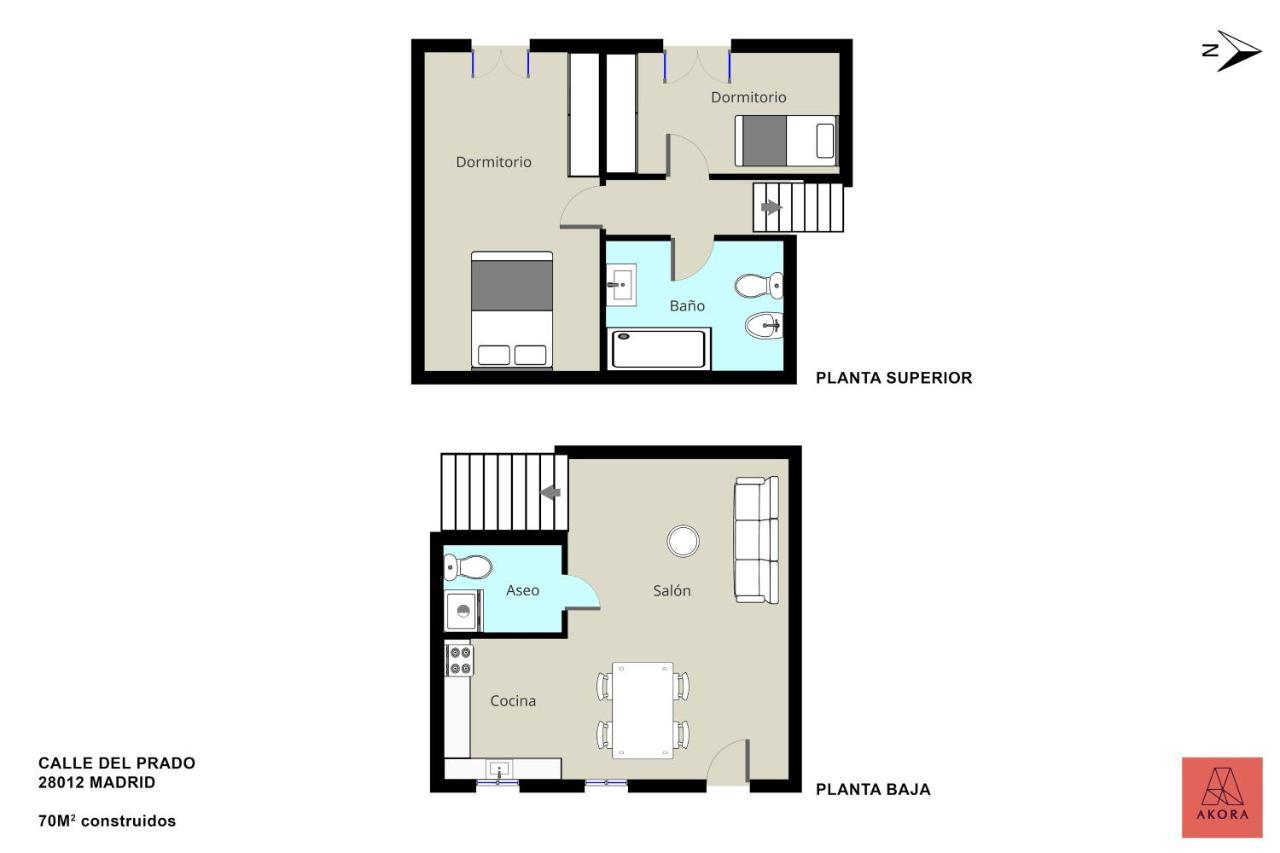 Amazing Apartment In Huertas Madryt Zewnętrze zdjęcie